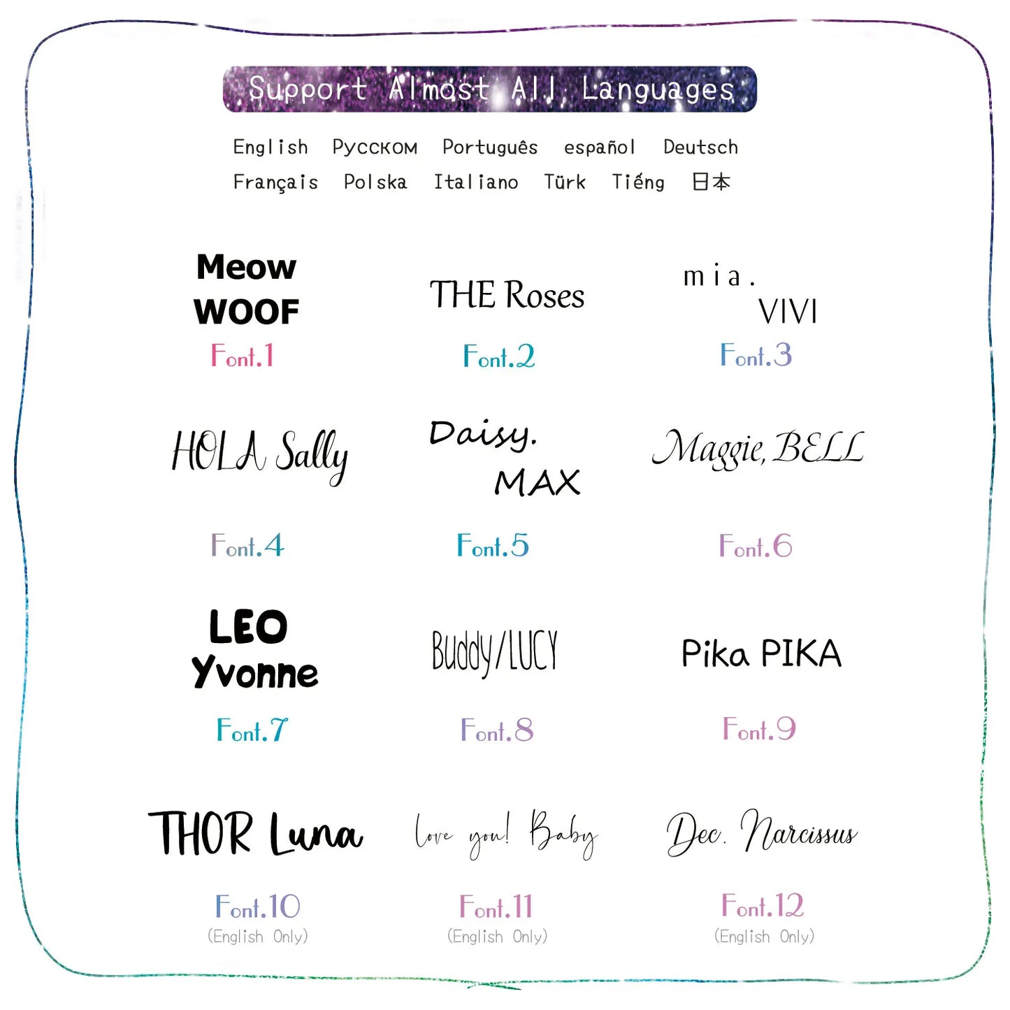 Charme de Identificação Personalizado - Luupet