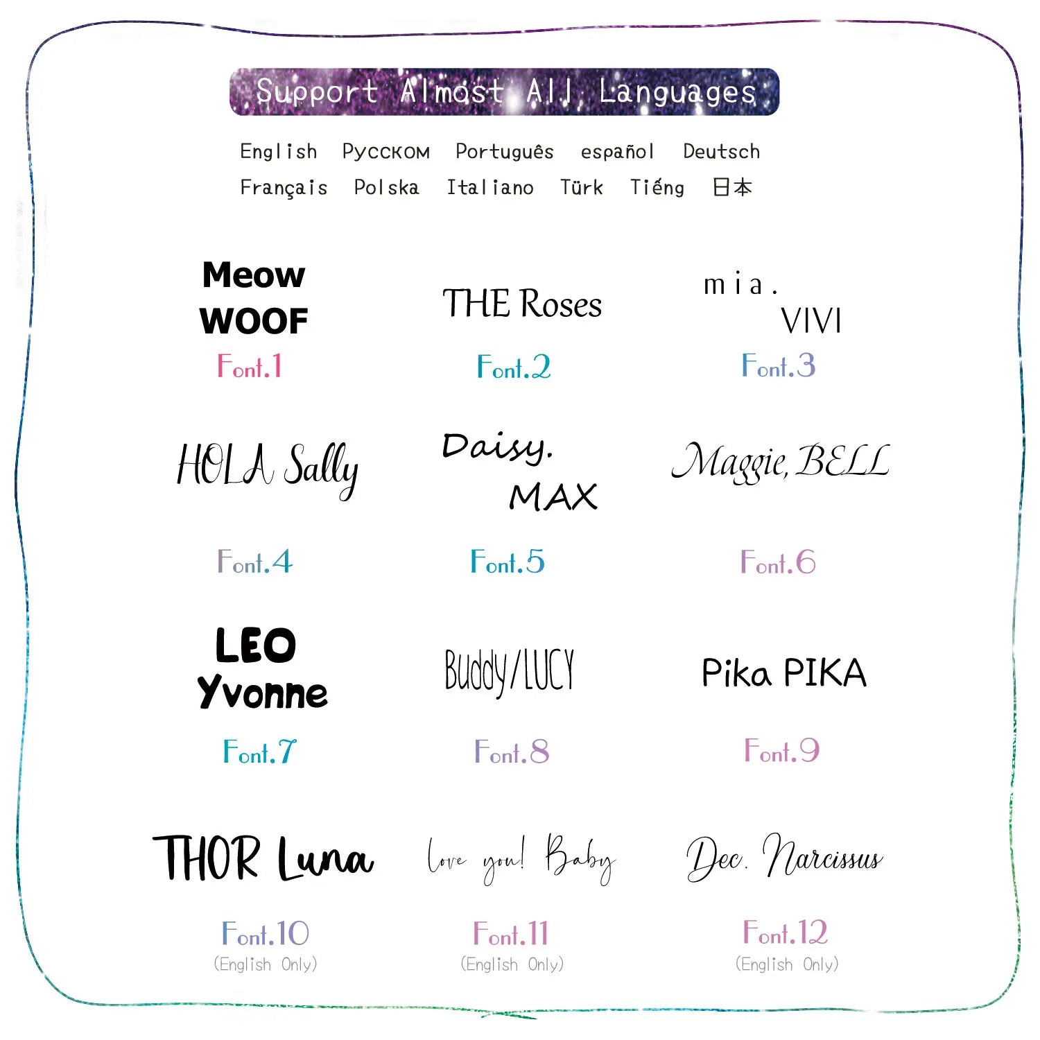 Charme de Identificação Personalizado - Luupet