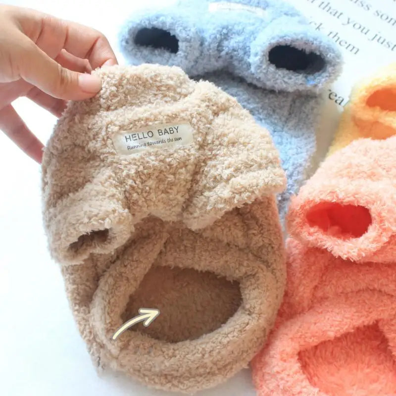 Casaco de Inverno para Cães Quentes e Felpudo