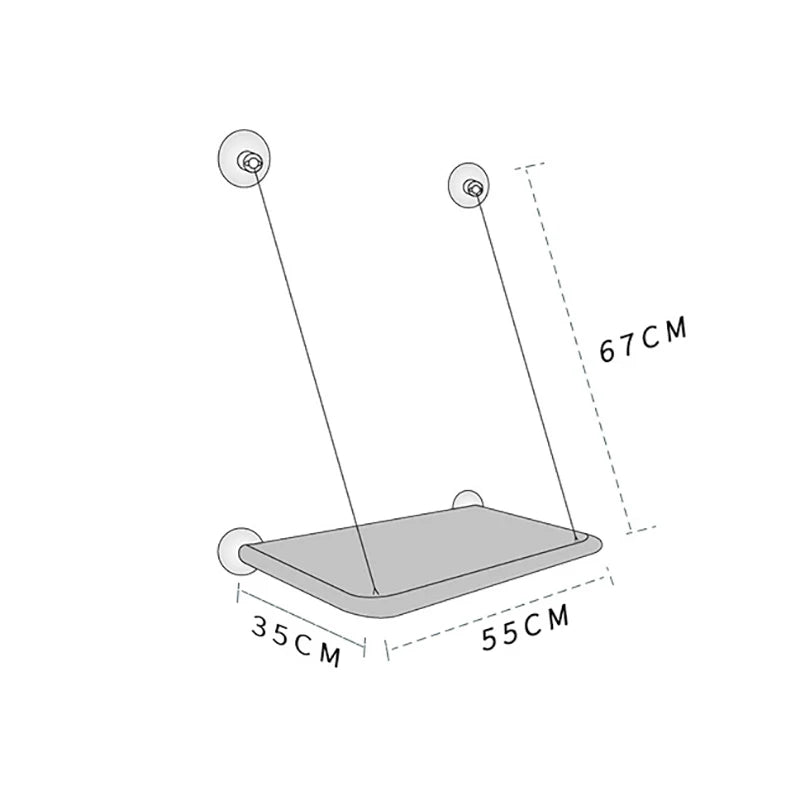 Cama Suspensa para Gatos de 20KG