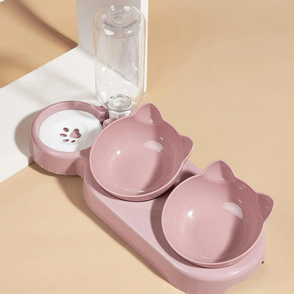 conjunto de tigelas de comida e água 3 em 1 - Luupet