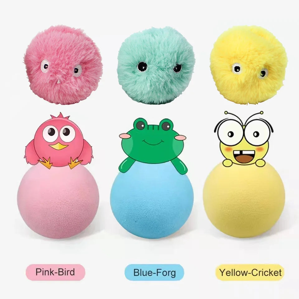 Brinquedo Interativo de Bola Inteligente para Gatos