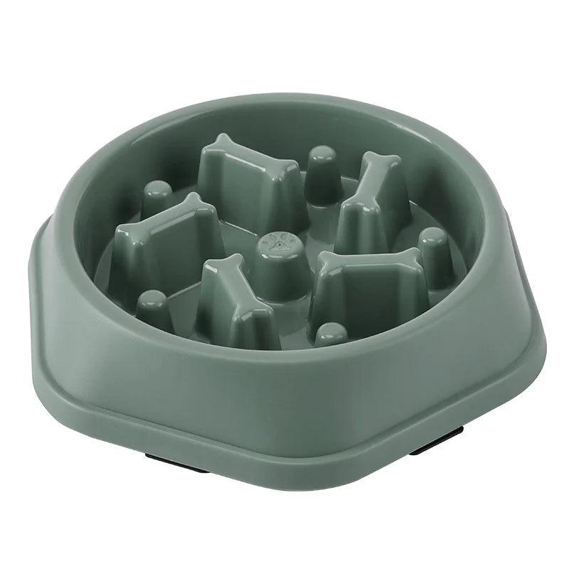 tigela de comida lenta para gatos e cães - Luupet