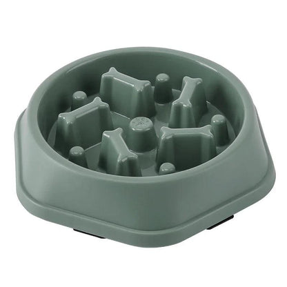 tigela de comida lenta para gatos e cães - Luupet