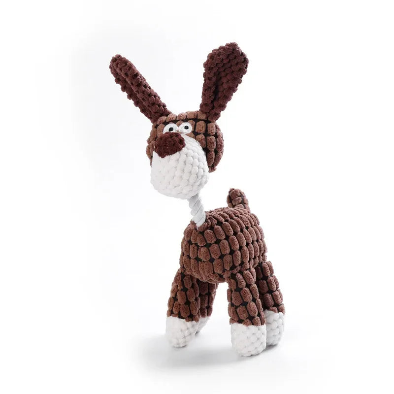 brinquedos de pelúcia em formato de animais da CDDMPET