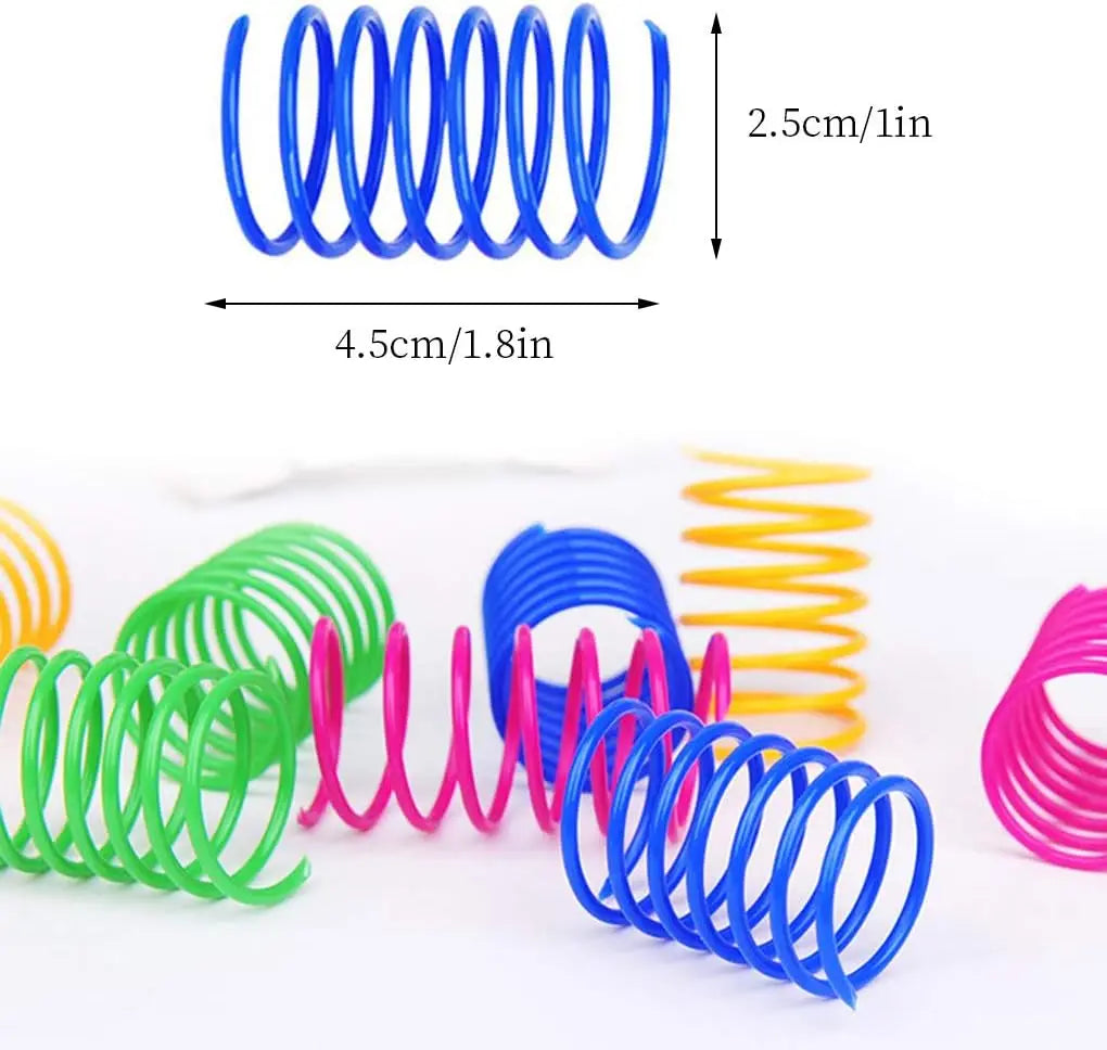 4/200Pcs Cat Spring Toy - Luupet