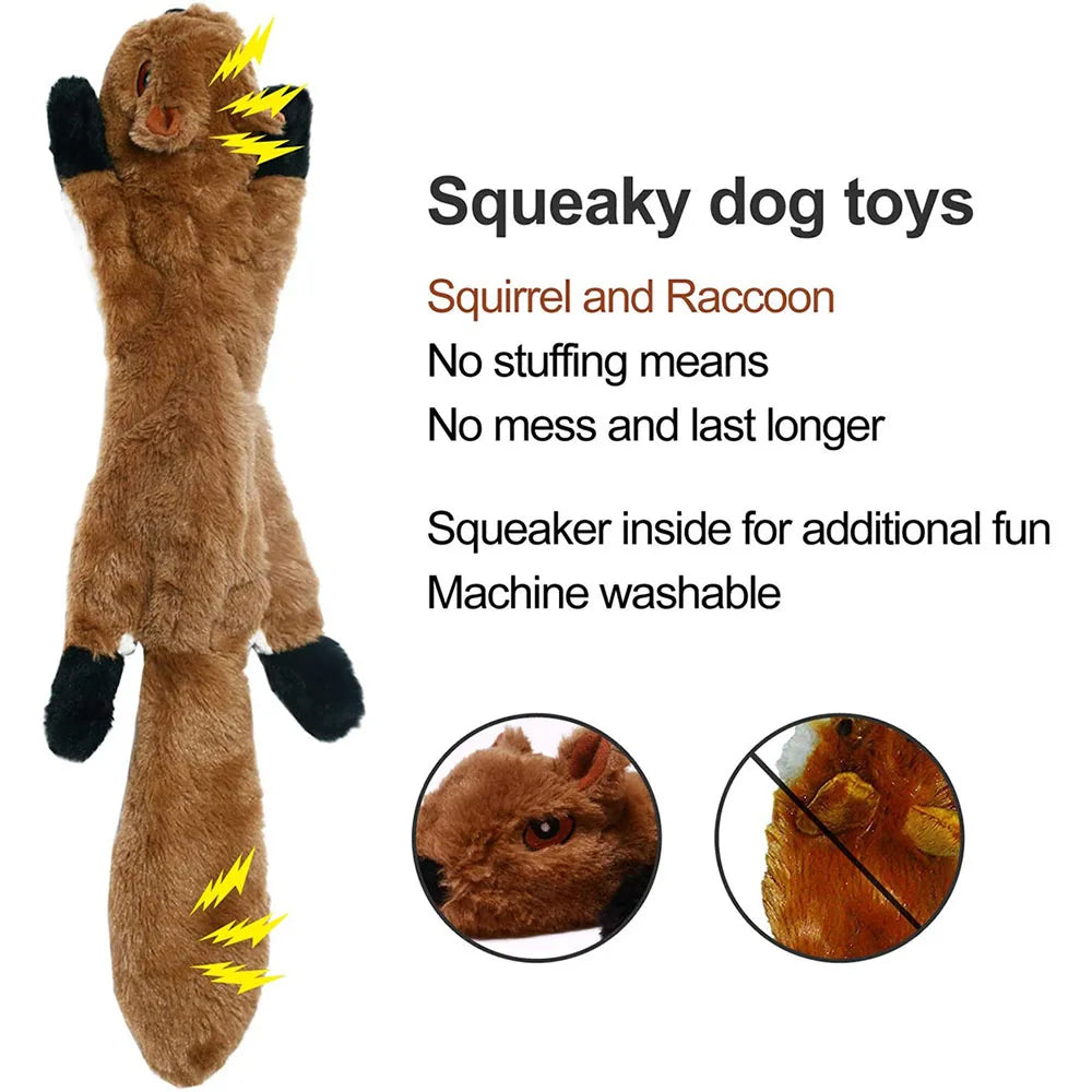 brinquedo para cães engraçado sem enchimento de pelúcia