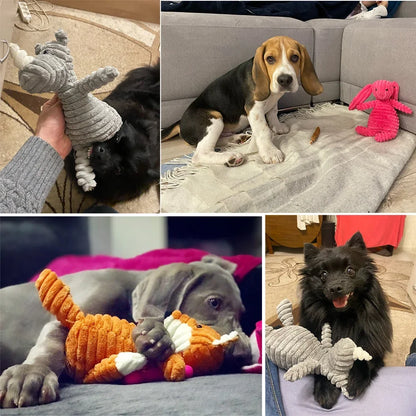 brinquedos de pelúcia em formato de animais da CDDMPET