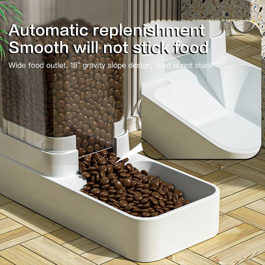 Alimentador automático e dispensador de água - Luupet
