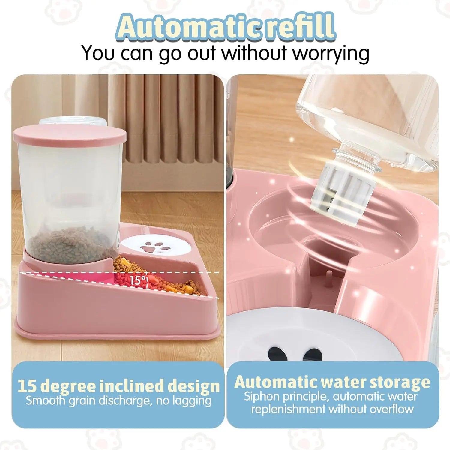 Dispensador Automático de Ração e Água - Luupet