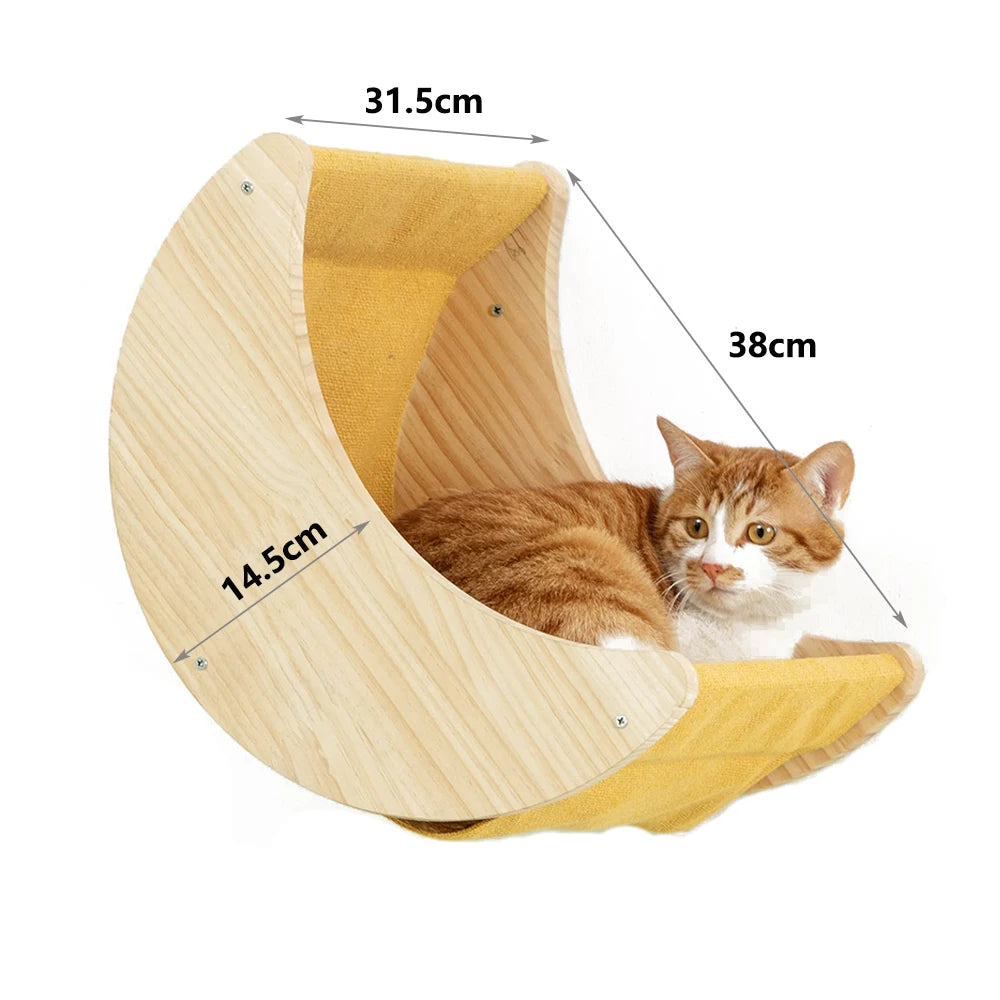 árvore de gato montada na parede de Qlfyuu - Luupet