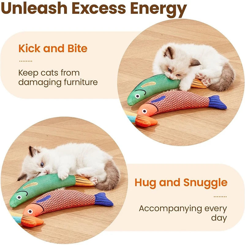 Simulation Fish Goldfish Kitten