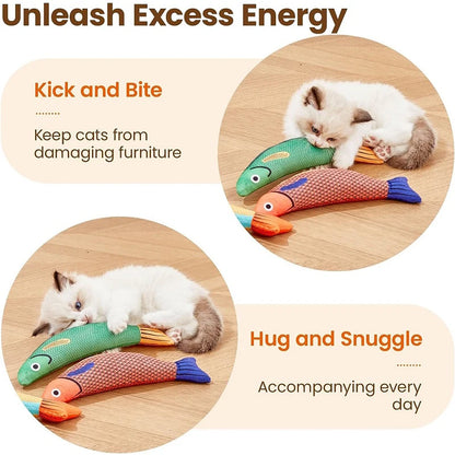 Simulation Fish Goldfish Kitten