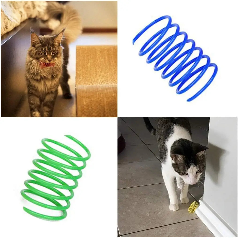 4/200Pcs Cat Spring Toy - Luupet