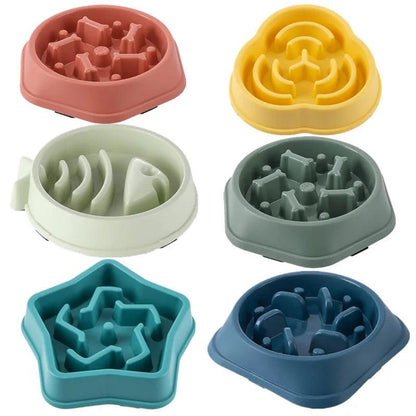 tigela de comida lenta para gatos e cães - Luupet