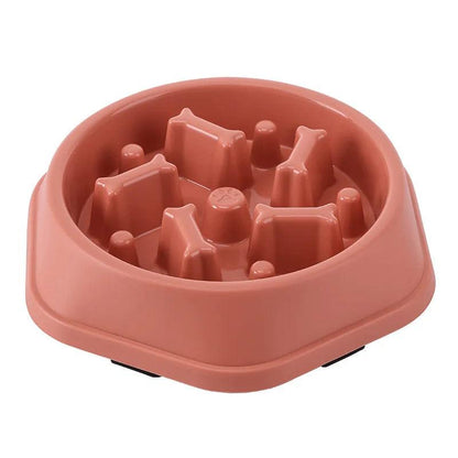 tigela de comida lenta para gatos e cães - Luupet