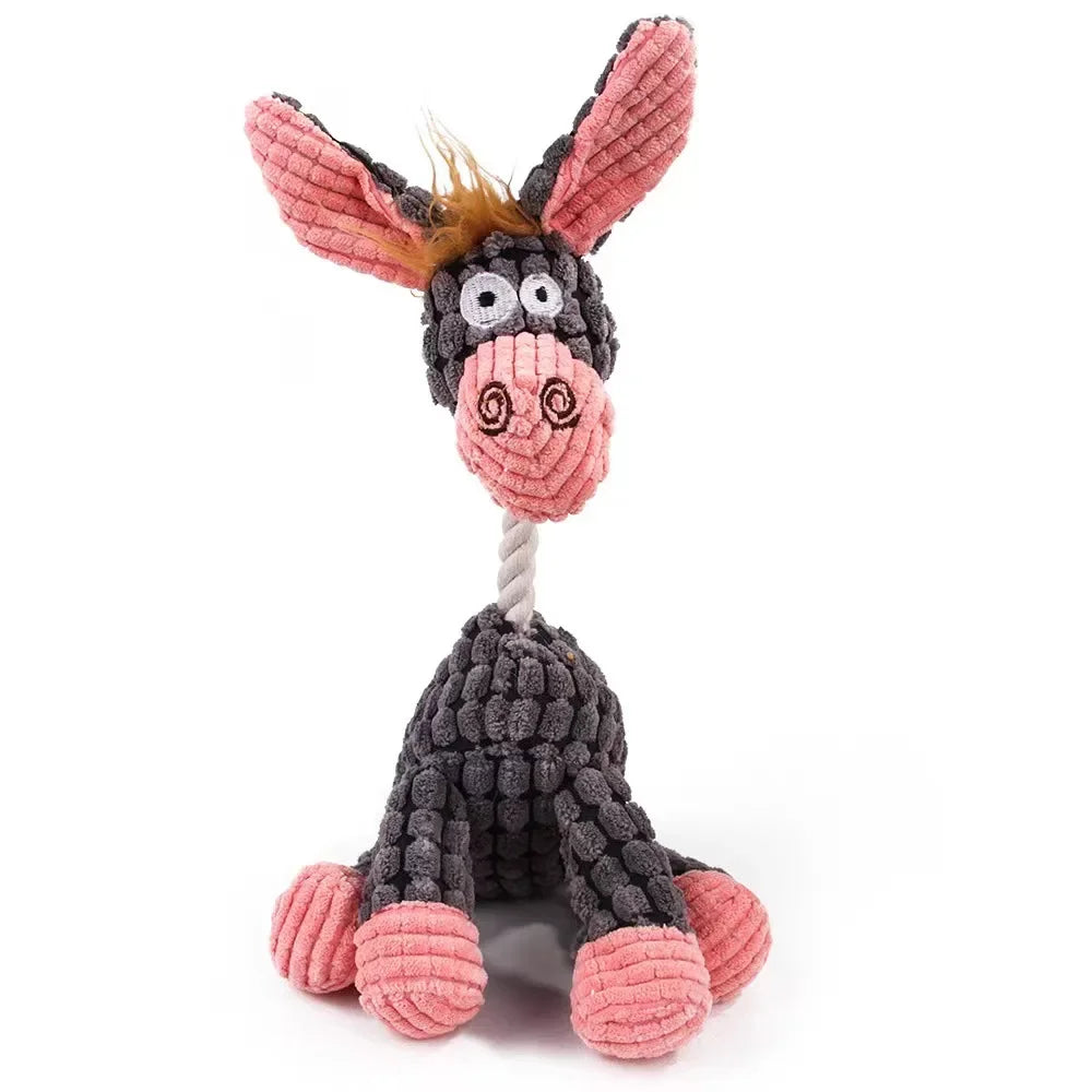 brinquedos de pelúcia em formato de animais da CDDMPET