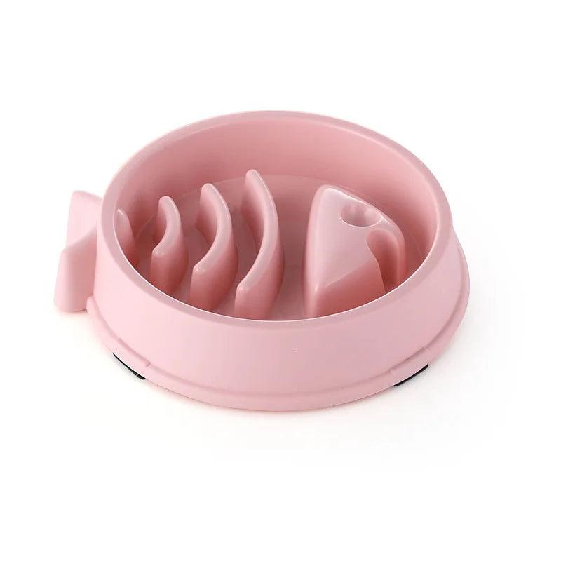 tigela de comida lenta para gatos e cães - Luupet