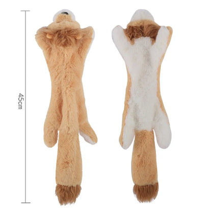 brinquedo para cães engraçado sem enchimento de pelúcia