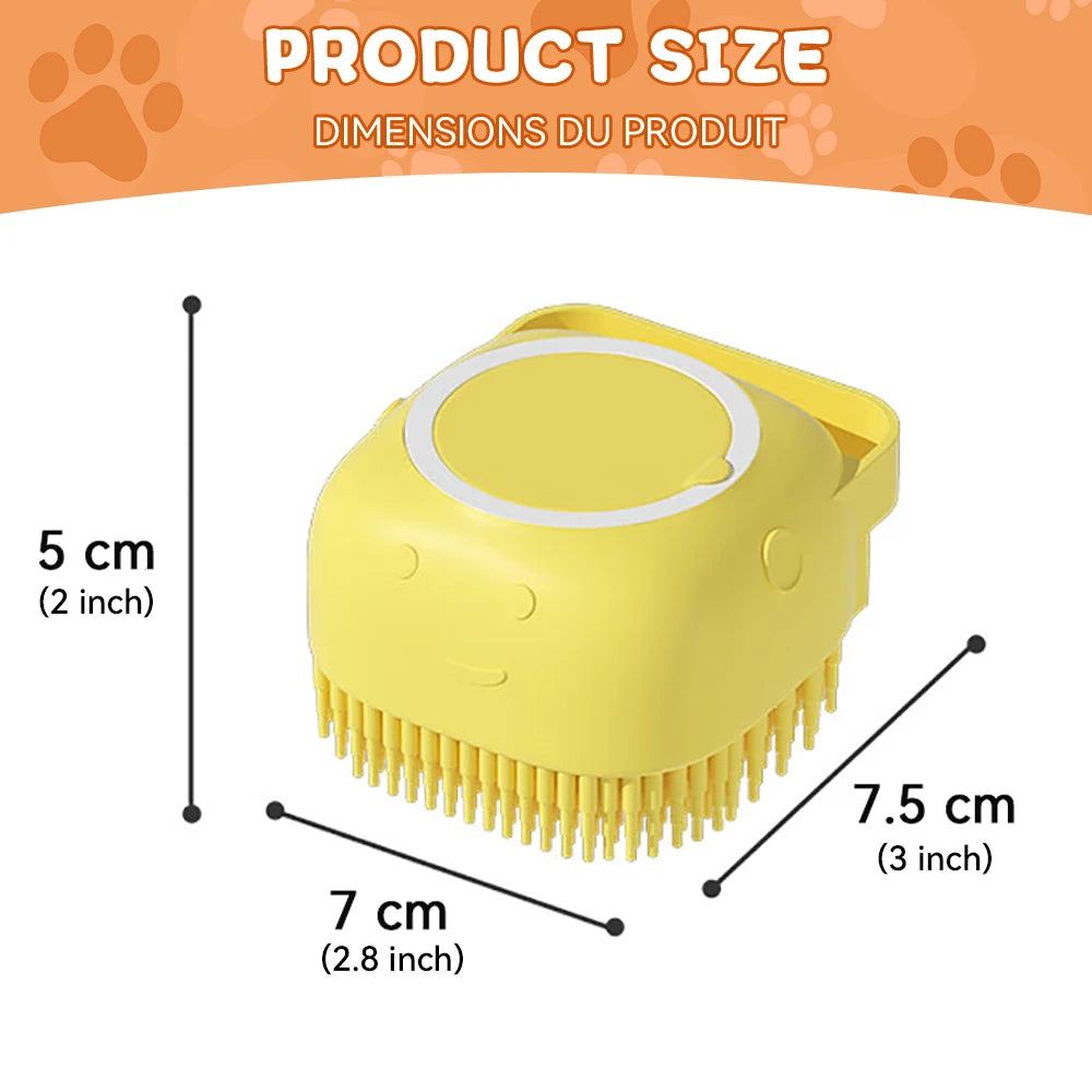 escova de banho para cães