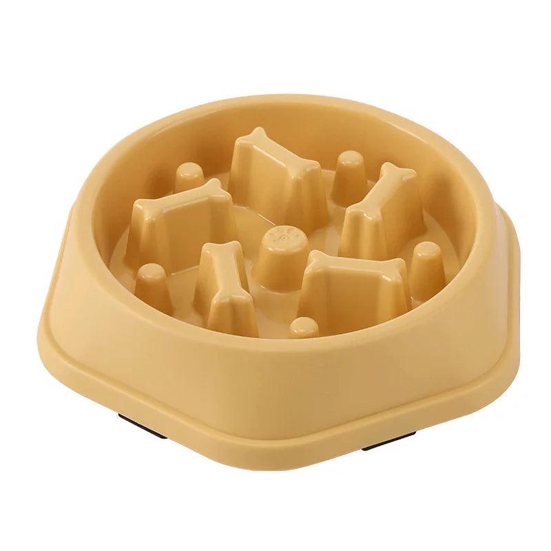 tigela de comida lenta para gatos e cães - Luupet