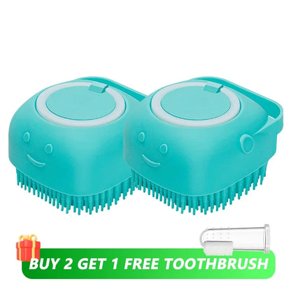 escova de banho para cães