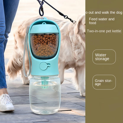 garrafa portátil para água e comida - Luupet