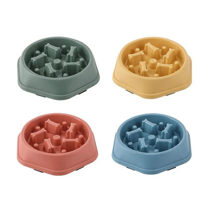 tigela de comida lenta para gatos e cães - Luupet