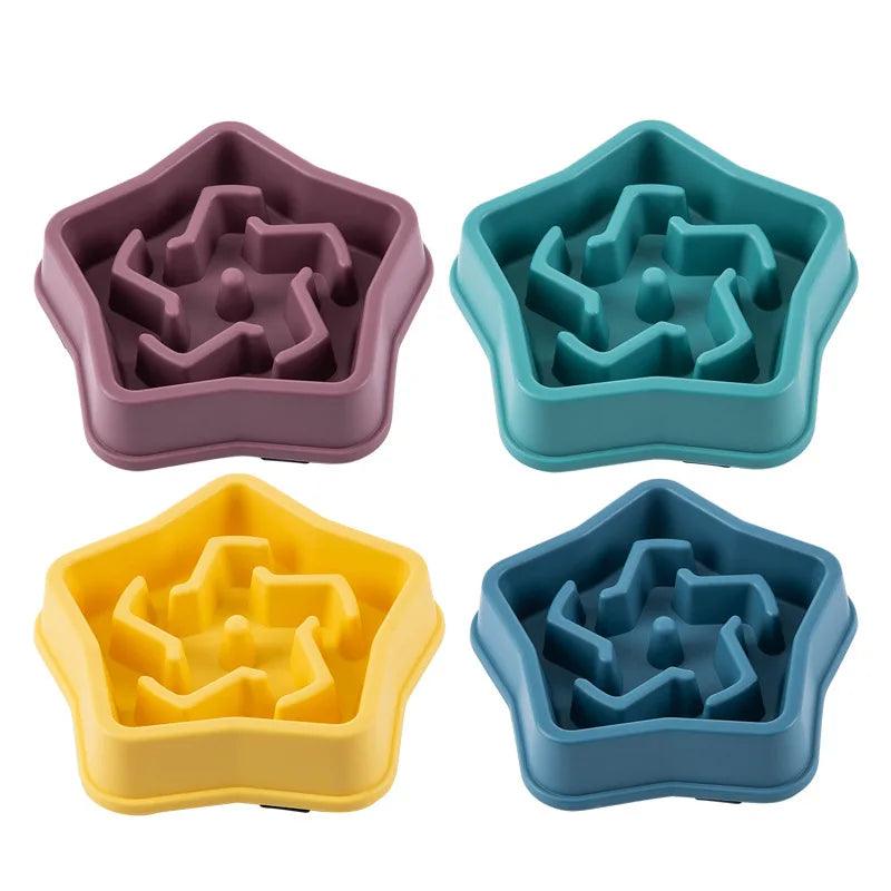 tigela de comida lenta para gatos e cães - Luupet