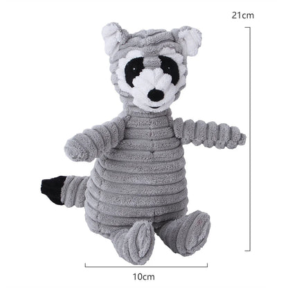 brinquedos de pelúcia em formato de animais da CDDMPET